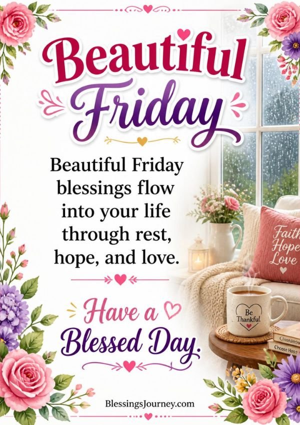 Beautiful Friday Blessings
