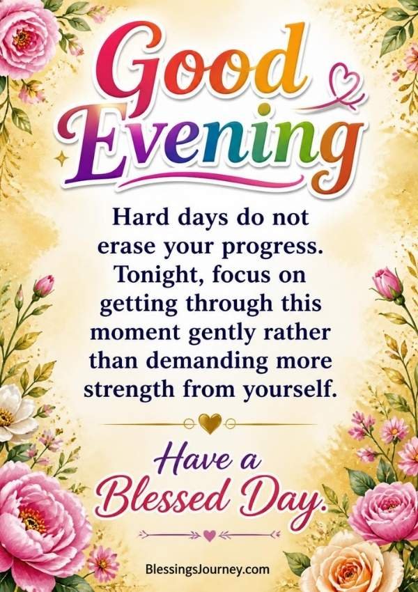 Good Evening Messages