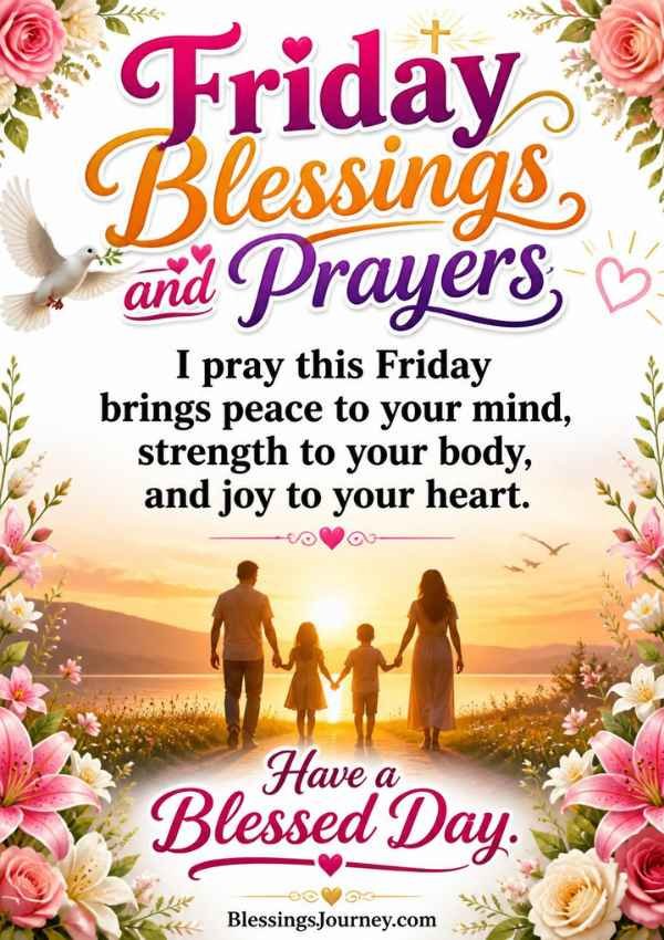 Friday Blessings and Prayers