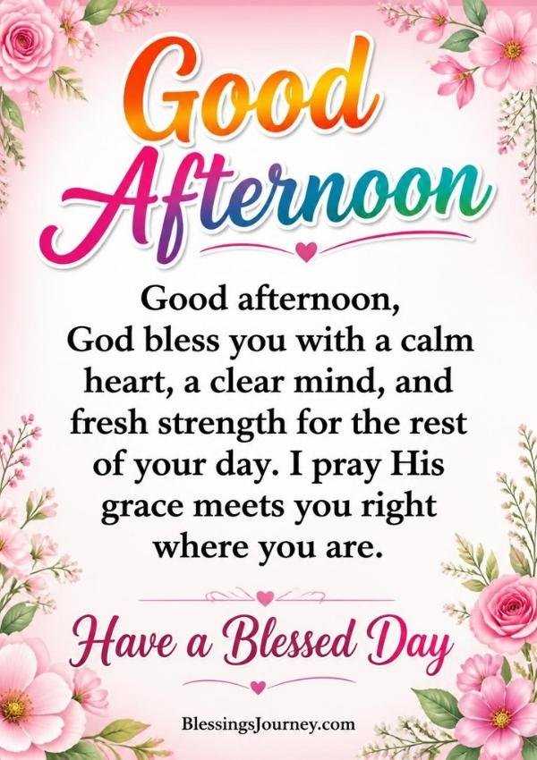 Good Afternoon Quotes