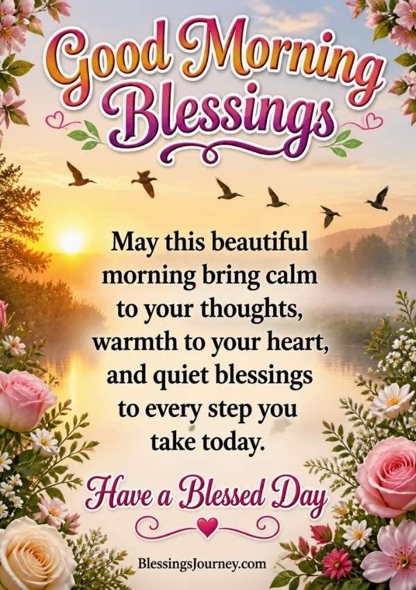 Good Morning Blessings