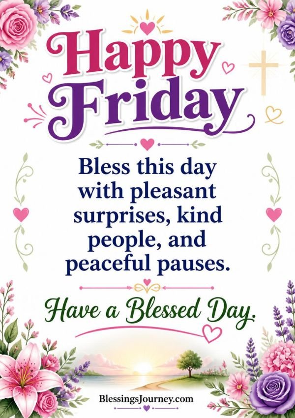Happy Friday Blessings 