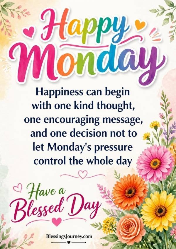 Happy Monday Blessings