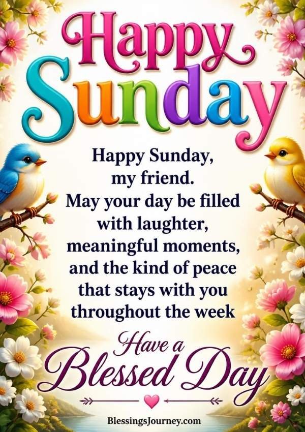 Happy Sunday Wishes