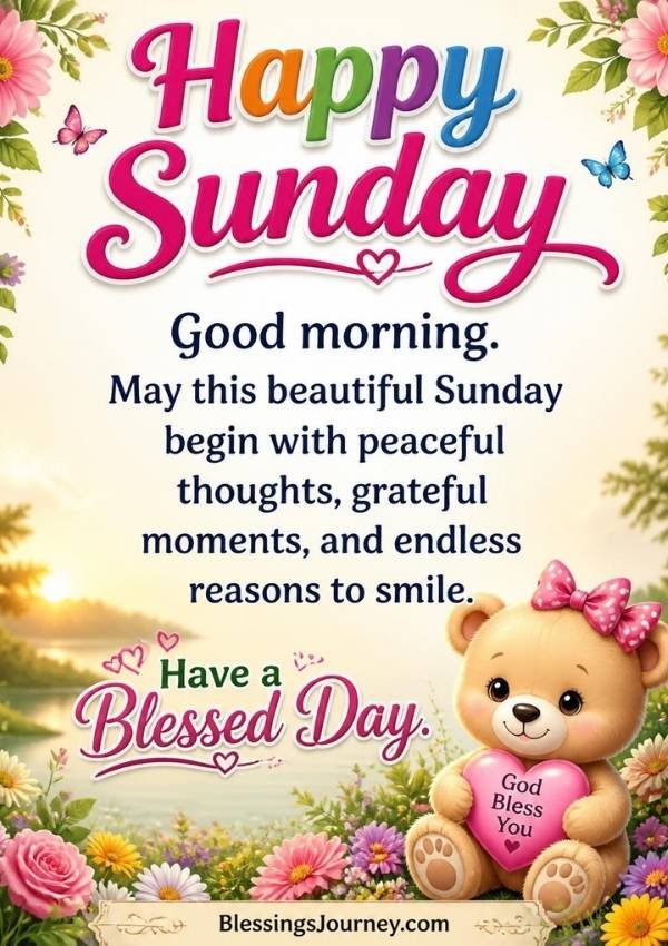 Blessed Sunday Wishes