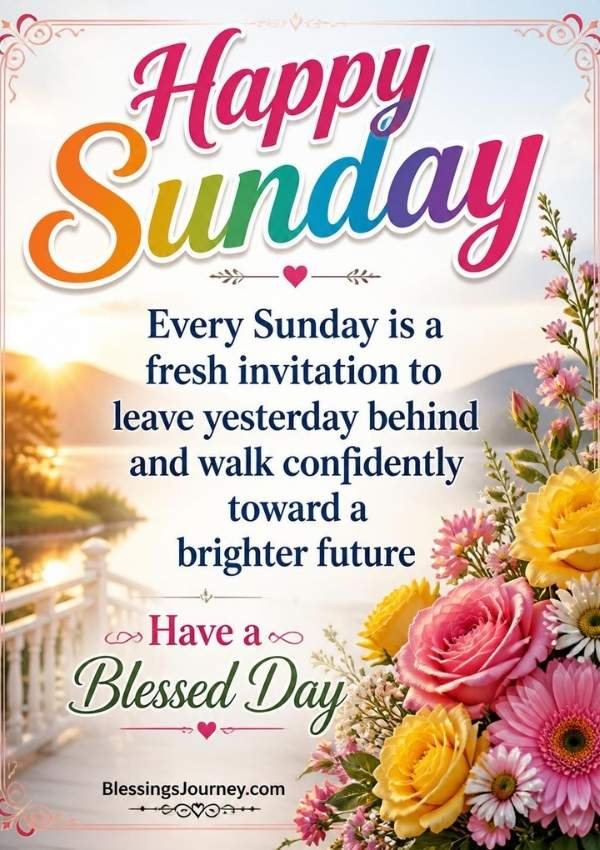 Inspirational Sunday Messages