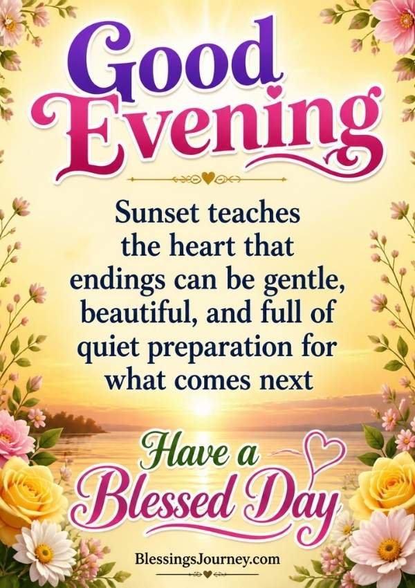 Good Evening Blessings