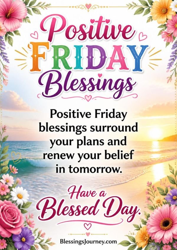 Positive Friday Blessings