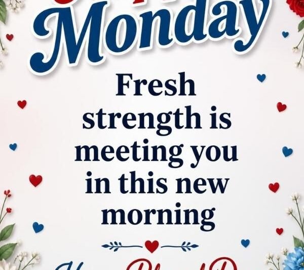 195+ Heartfelt Monday Blessings for a Hopeful Week