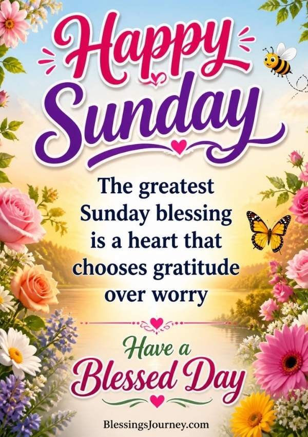 Sunday Blessings Quotes