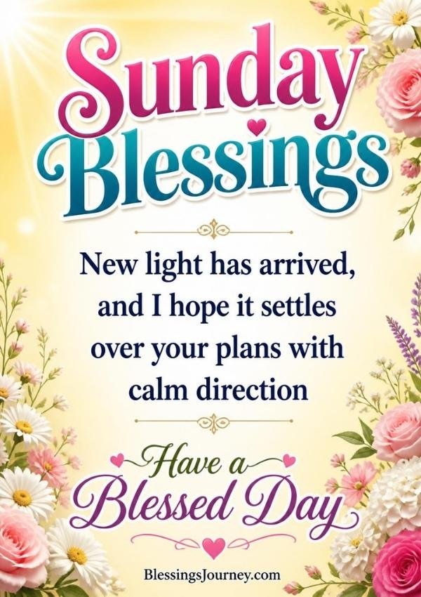 Sunday Blessings