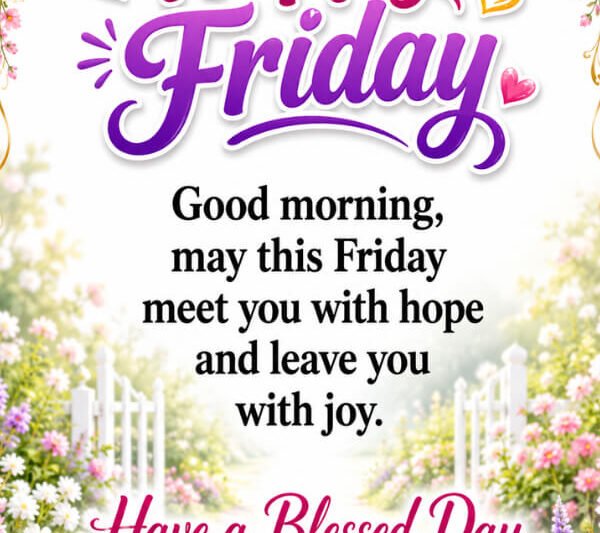 150+ Friday Blessings for Peace, Joy, and Gratitude