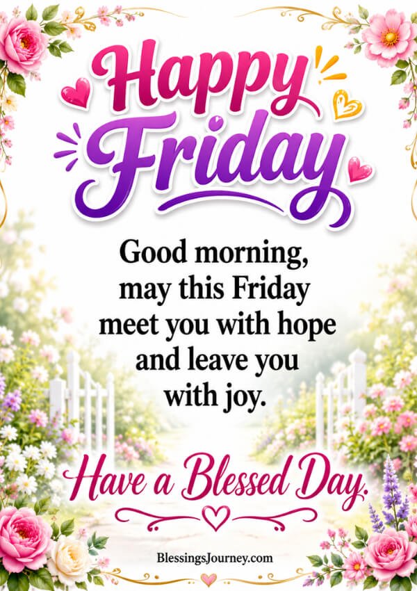Friday Blessings