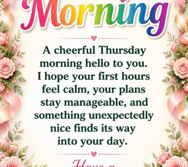 thursday morning blessings