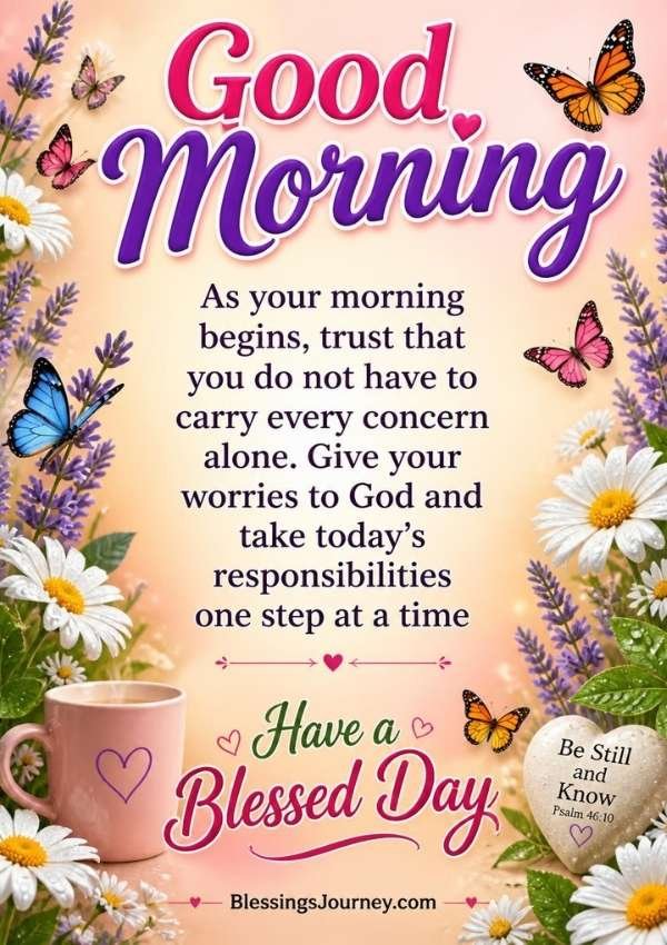Good Morning Wednesday Blessings
