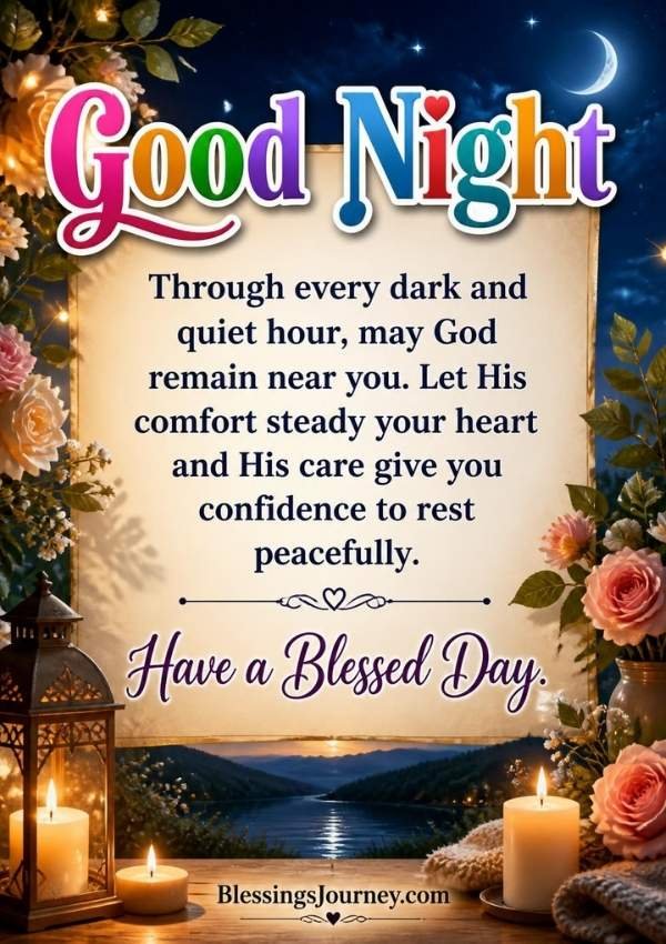 Good Night Blessings
