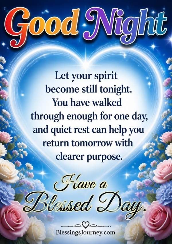 Good Night Blessings Images
