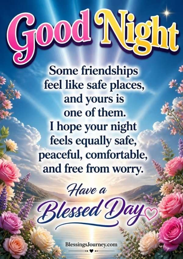 Good Night Spiritual Blessings