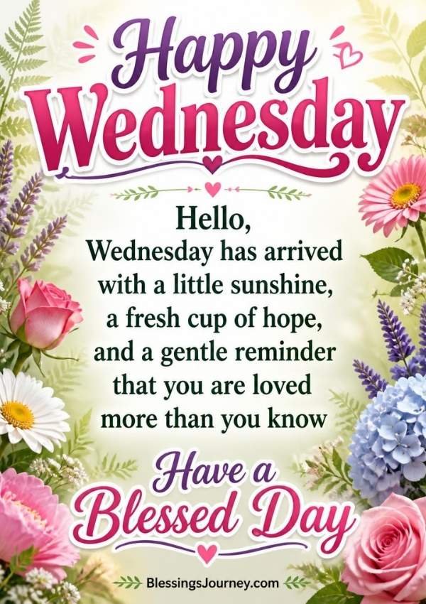 Wednesday Blessings