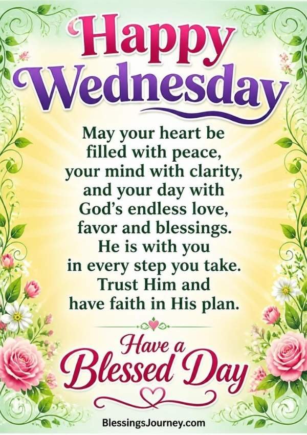 Wednesday Blessings