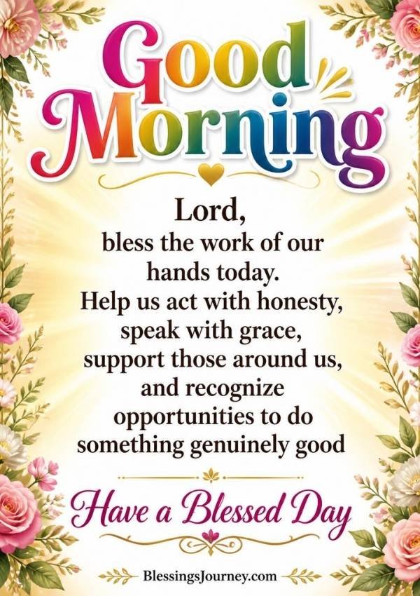Friday Morning Blessings and Quotes