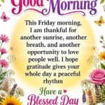 Good Morning Friday Blessings
